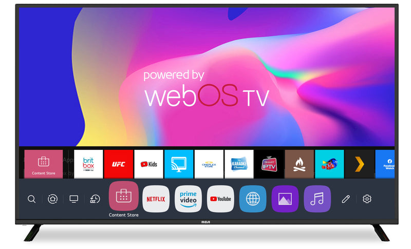 Téléviseur intelligent RCA UHD 4K de 60 po avec webOS