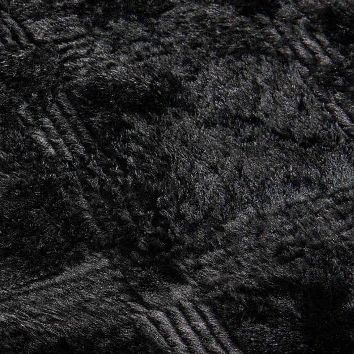 Ensemble d’édredon Serene 3 pièces pour lit double ou grand lit - noir