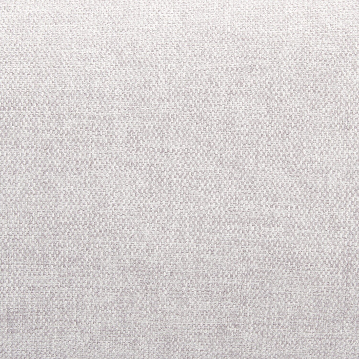 Sofa-lit Shadow de 82,5 po en tissu d’apparence lin avec rangement et deux accoudoirs coussinés - gris