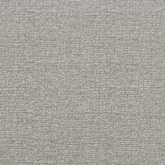 Lit plateforme rembourré Luka en tissu de polyester gris, moderne – format lit double