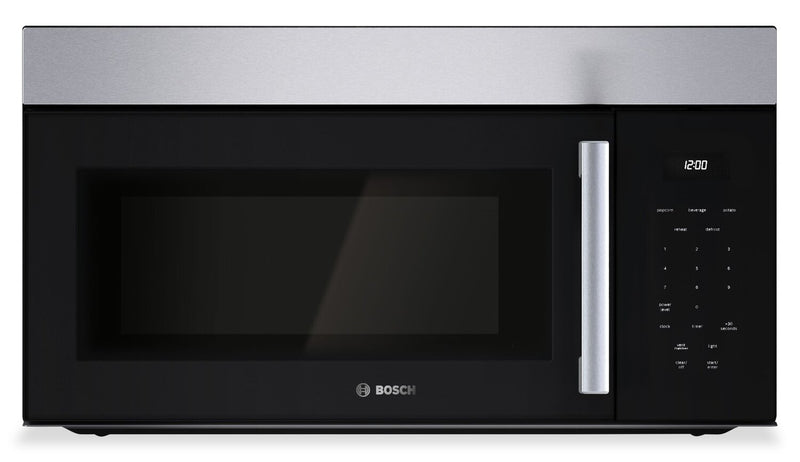 Four à micro-ondes à hotte intégrée Bosch de série 100 - acier inoxydable - HMV1055C\t