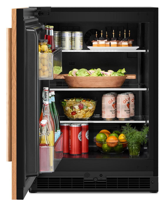 Réfrigérateur KitchenAid de 24 po sous le comptoir à panneau personnalisable - panneau personnalisable - KURL124SPA