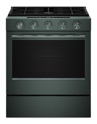  Cuisinière à gaz encastrée KitchenAid de 5,0 pi³ et de 30 po avec modes à convection - genièvre - KSGS530SJP