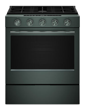 Cuisinière à gaz encastrée KitchenAid de 5,0 pi³ et de 30 po avec modes à convection - genièvre - KSGS530SJP