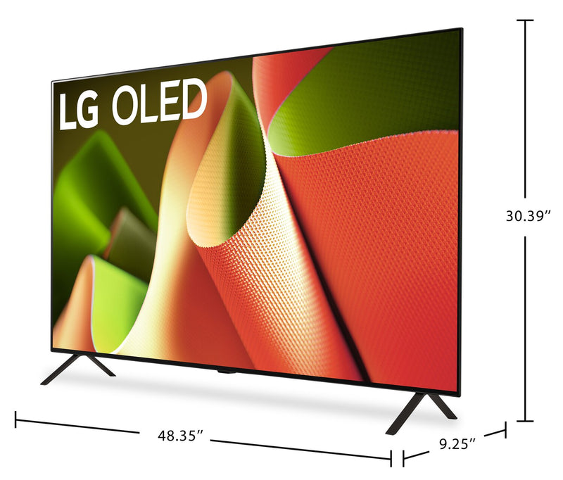 Téléviseur intelligent DELO LG 4K de 55 po à 120 Hz avec HDR10, webOS et FreeSyncMC AMD (OLED55B4PUA)