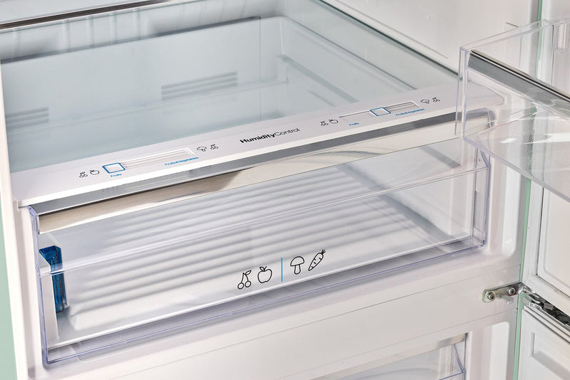 Réfrigérateur Classic Rétro d’Unique de 28 po et de 17 pi3 à congélateur inférieur - vert - UNQ-455L LG AC