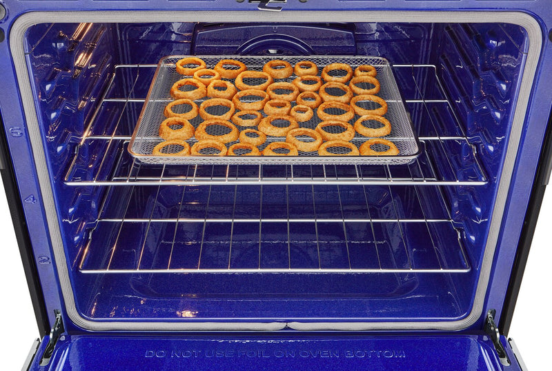 Cuisinière intelligente électrique LG de 6,3 pi³ avec friture à air - acier inoxydable résistant aux traces de doigts - LSEL6335XE 