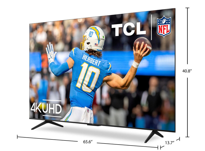 Téléviseur intelligent DEL TCL S551G UHD 4K de 75 po avec Google TVMC (75S551G-CA)