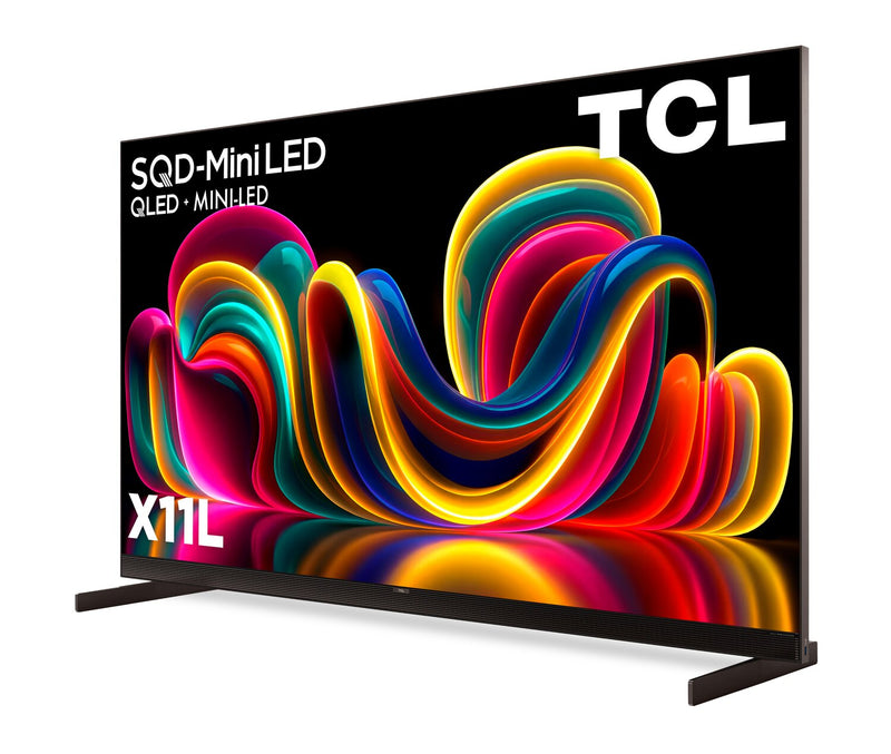 Téléviseur intelligent SQD Mini DEL TCL X11L 4K de 75 po avec Google TV (75X11L) - modèle 2026