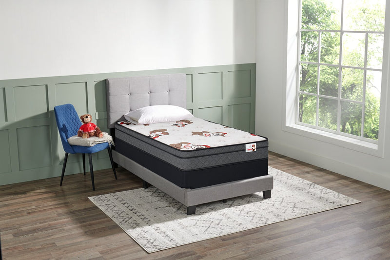 Matelas semi-ferme à Euro-plateau Brickley pour lit simple