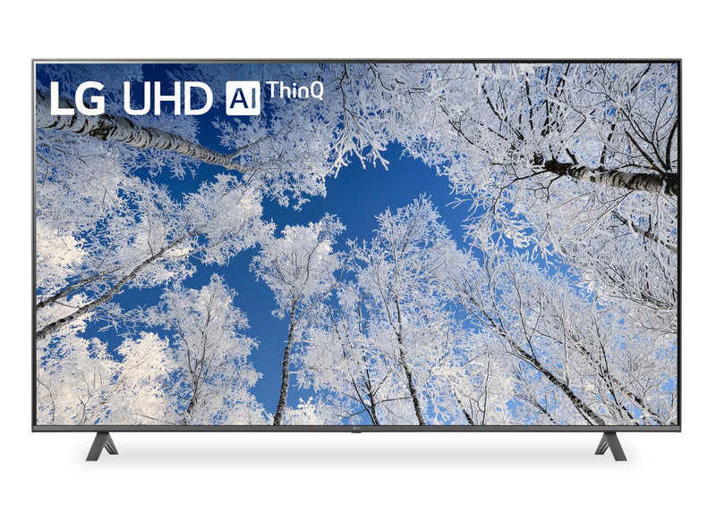 Téléviseur intelligent DEL LG UQ70720 UHD 4K de 86 po