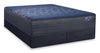 Ensemble matelas très ferme à plateau-coussin lisse Back Logic 5.0 de Serta pour très grand lit