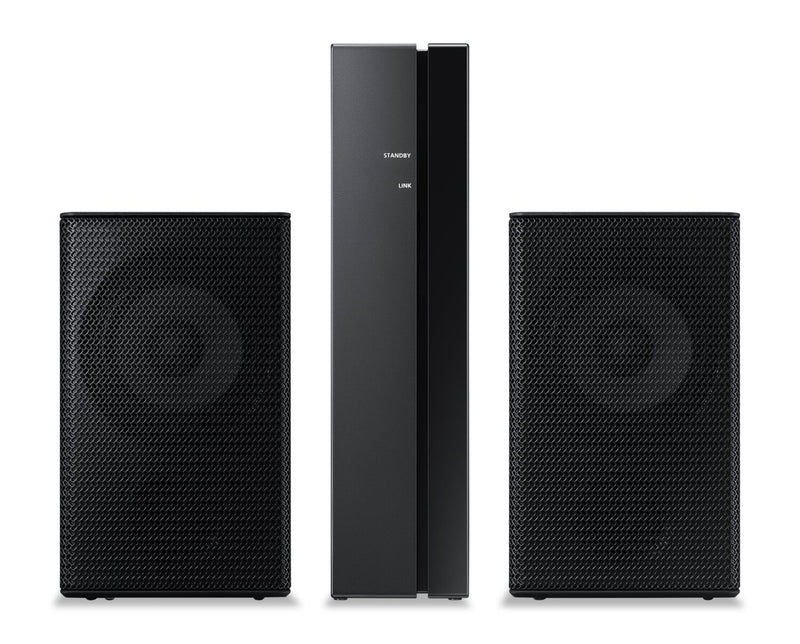 Barre de son Samsung à 9.1.2 canaux avec Dolby AtmosMD, DTS:X, Q-Symphonie et caisson d’extrêmes graves sans fil (HW-Q910D/ZC)