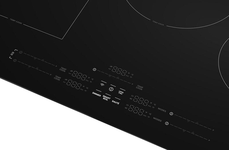 Surface de cuisson à induction KitchenAid de 36 po à 5 éléments - acier inoxydable - KCIT736SBL
