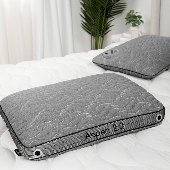 Oreiller Aspen 2.0 Performance de Bedgear - pour dormeur sur le dos