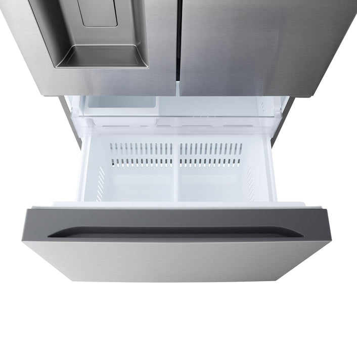 Réfrigérateur LG de 33 po et de 25 pi³ à portes françaises avec machine à glaçons double - acier inoxydable - LF25S6330S