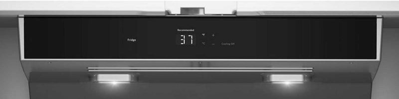 Réfrigérateur KitchenAid de 20,8 pi3 et de 36 po à portes françaises à congélateur inférieur - acier inoxydable - KBFN536SPS