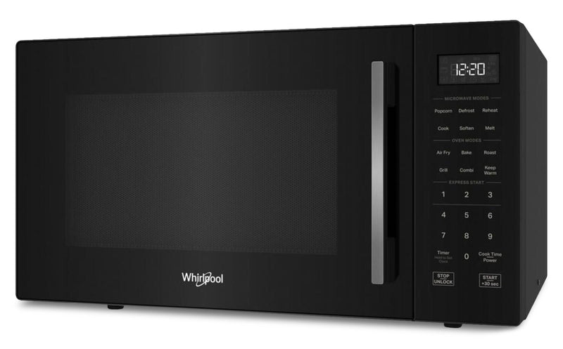 Four à micro-ondes de comptoir Whirlpool de 1,0 pi3 avec friture à air - noir - WMCS5522RB