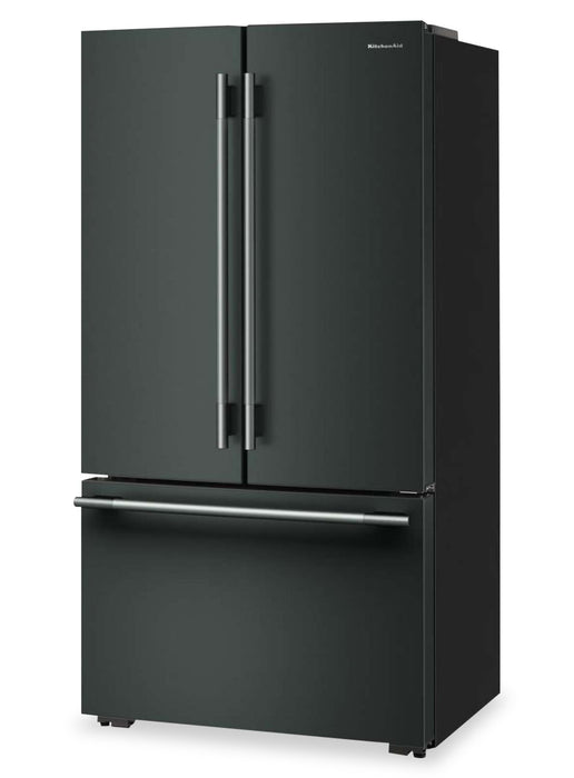 Réfrigérateur KitchenAid de profondeur comptoir à portes françaises avec distributeur d’eau interne - genièvre - KRFC336SJP