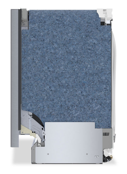 Lave-vaisselle encastré Bosch de série 500 de 24 po de 44 dBA - acier brossé résistant aux traces de doigts - SHP65CC5UC