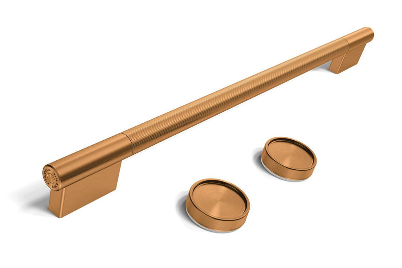 Trousse de poignées KitchenAid pour four mural simple ou micro-ondes encastrable 30 po – bronze – W11774413