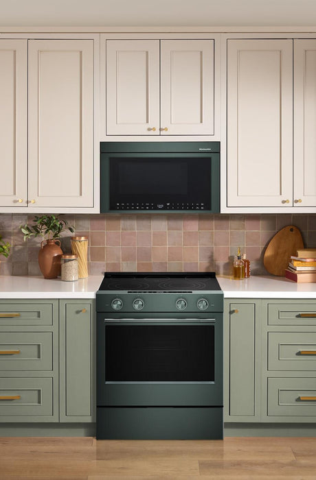 Cuisinière électrique KitchenAid de 5,3 pi³ et de 30 po - genièvre - YKSES530SJP