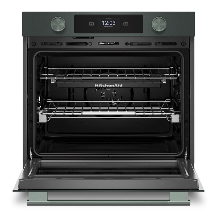 Four mural simple électrique intelligent KitchenAid de 30 po - genièvre - KOES730SJP