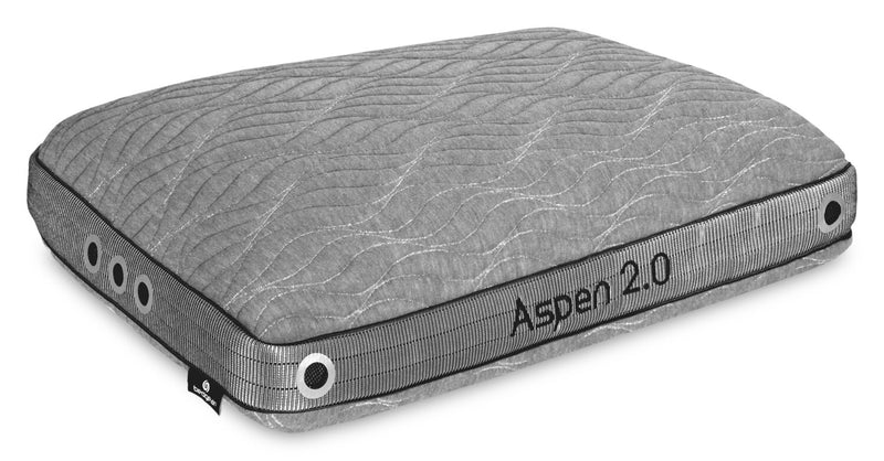 Oreiller Aspen 2.0 Performance de Bedgear pour très grand lit - pour dormeur sur le dos