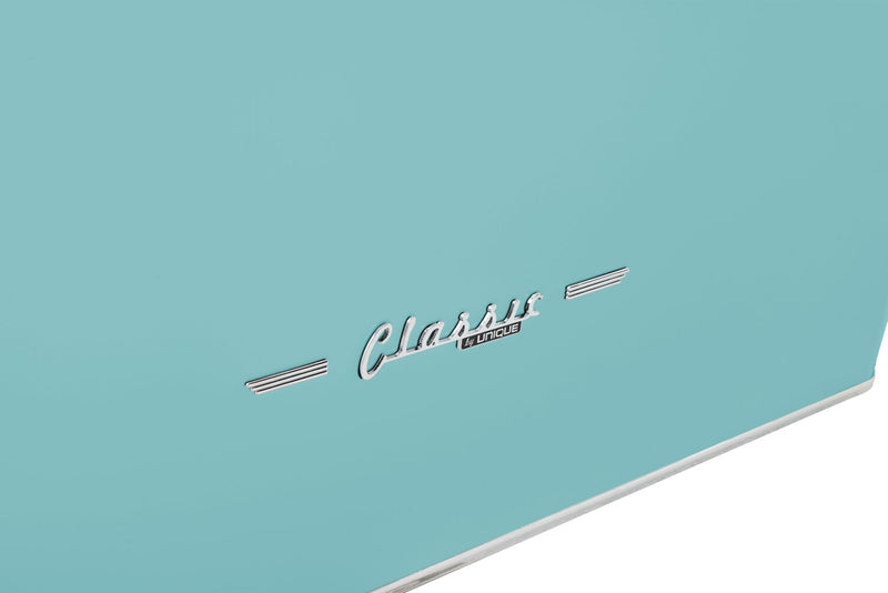 Réfrigérateur Classic Rétro par Unique de 36 po et de 21,4 pi3 de profondeur comptoir - turquoise brume marine - UGP-595L T AC