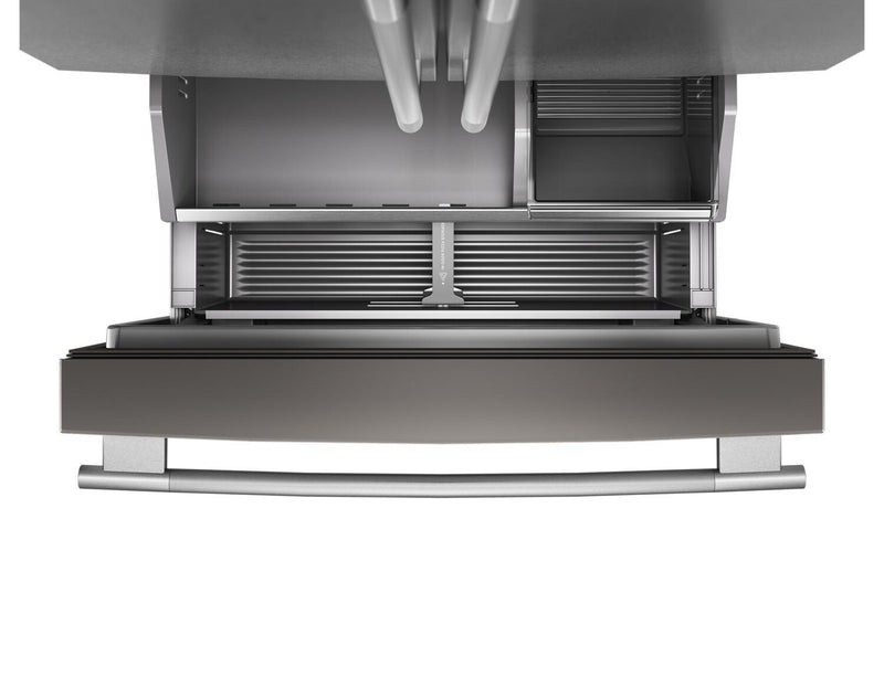Réfrigérateur KitchenAid de profondeur comptoir à portes françaises avec distributeur d’eau interne - acier inoxydable - KRFC336SPS