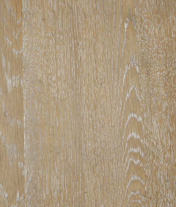 Desserte de salle à manger Quill de 56 po (L) avec rangement et tiroirs - blanc antique et brune