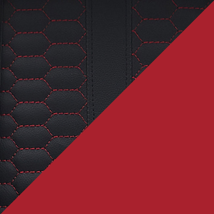 Fauteuil de jeu ergonomique Hawk de 27,5 po - noir et rouge