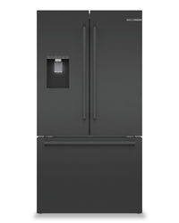 Réfrigérateur Bosch de 21,6 pi³ à portes françaises à congélateur inférieur - Acier inoxydable noir - B36CD52SNB