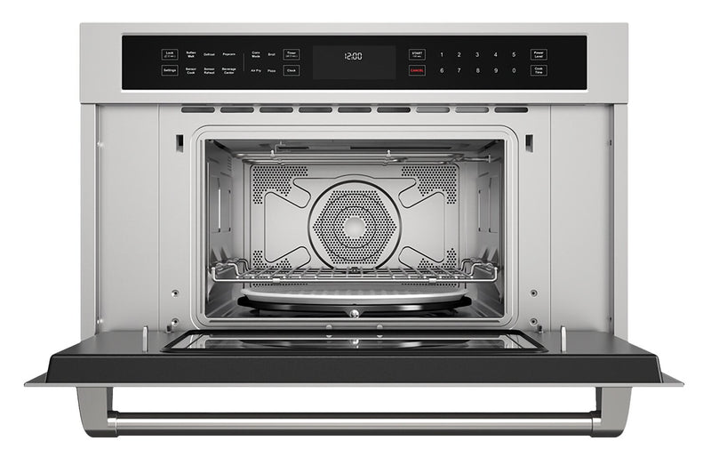 Four à micro-ondes professionnel encastré Thor Kitchen de 1,6 pi3 avec friture à air - acier inoxydable - TMO30H