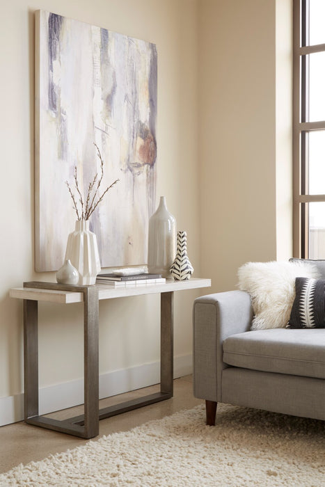 Table de salon Cyprus - beige et bronze