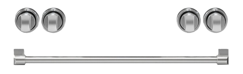 Ensemble de poignées et de boutons Thor Kitchen en acier inoxydable pour cuisinière de 30 po - CKA-RE30-SS