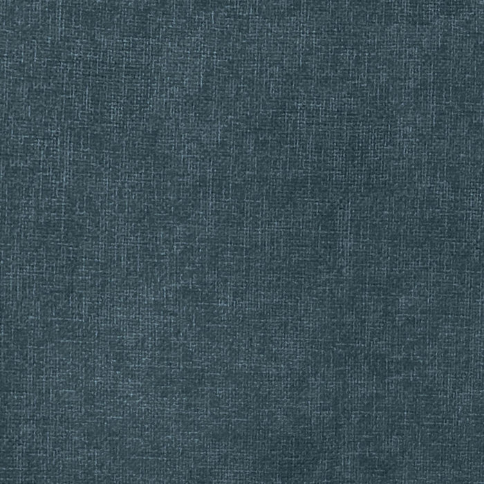 Chaise de salle à manger Rain avec siège et dossier rembourrés en tissu - bleue