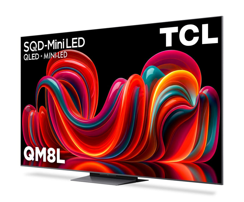 Téléviseur intelligent SQD Mini DEL TCL QM8L 4K de 75 po avec Google TV (75QM8L) - modèle 2026