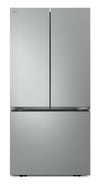 Réfrigérateur 3 portes LG de 21 pi3 et de 33 po à portes françaises - couleur argent Prime - LF21C6000V