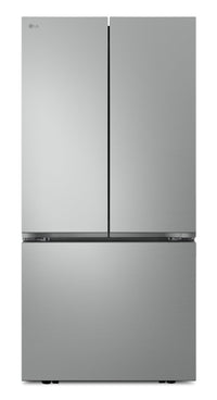 Réfrigérateur 3 portes LG de 21 pi3 et de 33 po à portes françaises - couleur argent Prime - LF21C6000V