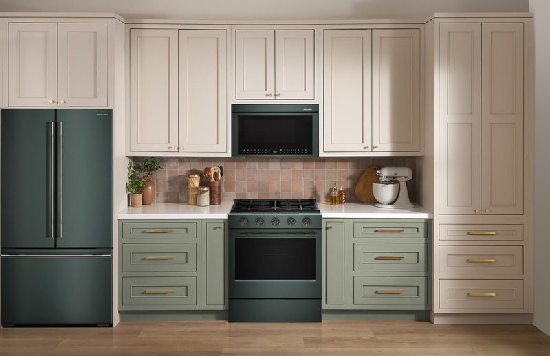 Cuisinière à gaz encastrée KitchenAid de 5,0 pi³ et de 30 po avec modes à convection - genièvre - KSGS530SJP