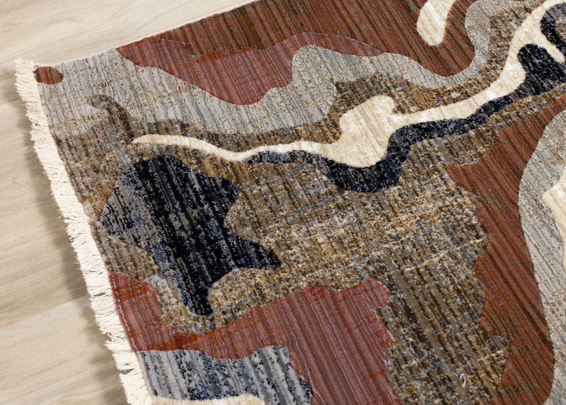 Carpette Janey multicolore - 5 pi 3 po x 7 pi 10 po