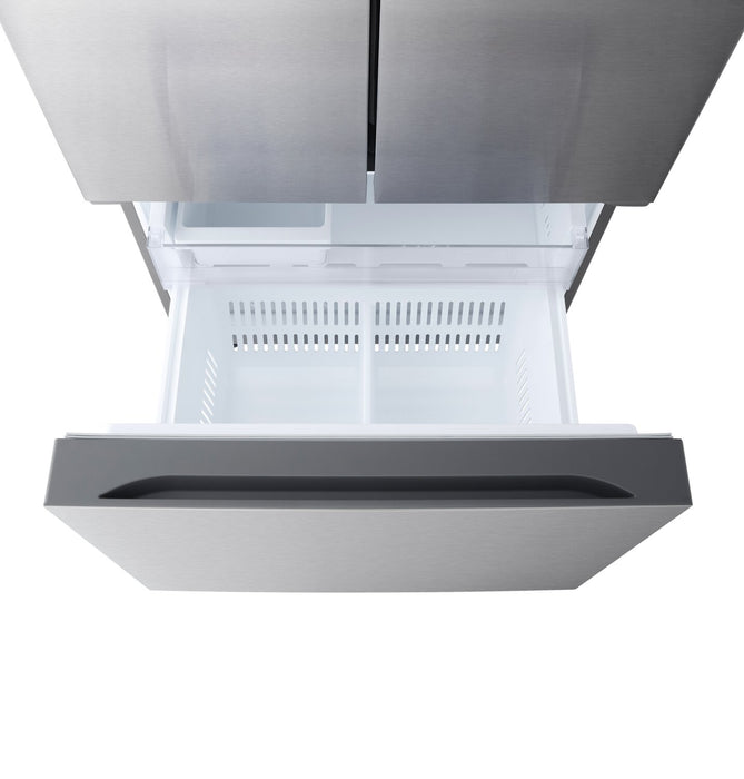 Réfrigérateur intelligent LG de 33 po et de 25 pi³ à portes françaises avec machine à glaçons - acier inoxydable - LF25S6200S