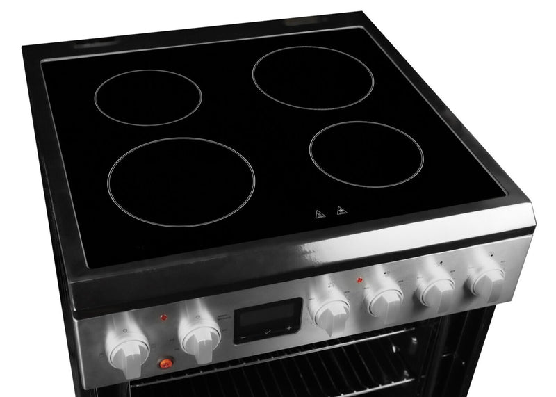 Cuisinière électrique Danby de 2,5 pi3 et de 24 po avec TruAirFry - acier inoxydable - DRCA240BSSC