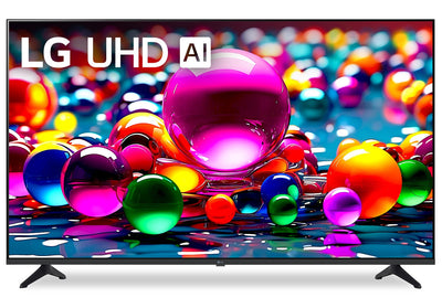 LG 43" UA77 4K UHD Smart webOS TV (43UA7700PUB.ACCQ) - 2025 Model | Téléviseur intelligent LG UA77 UHD 4K de 43 po avec webOS (43UA7700PUB.ACCQ) - modèle 2025