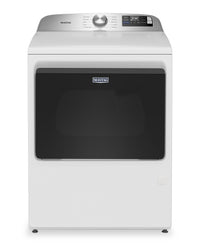  Sécheuse à gaz Maytag de 7,4 pi3 avec détection d’humidité avancée - blanche - MGD6205RW