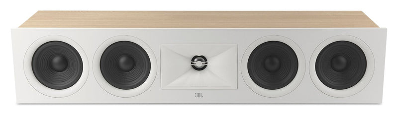 Haut-parleur central JBL Stage 245C à 2,5 voies avec 4 haut-parleurs (JBL245CWHT)