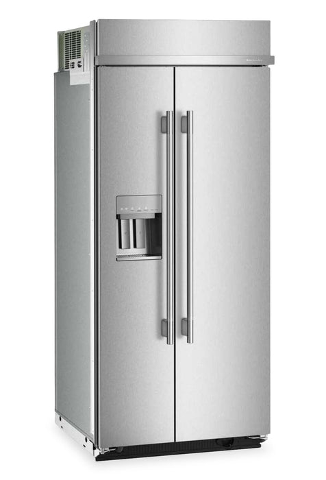 Réfrigérateur encastré KitchenAid de 20,8 pi³ et de 36 po - acier inoxydable PrintShieldMC - KBSD736SPS