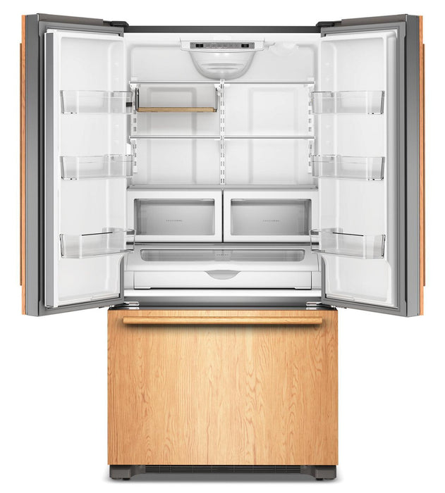 Réfrigérateur KitchenAid de 22 pi³ à portes françaises - panneau personnalisable - KRFC136TPA