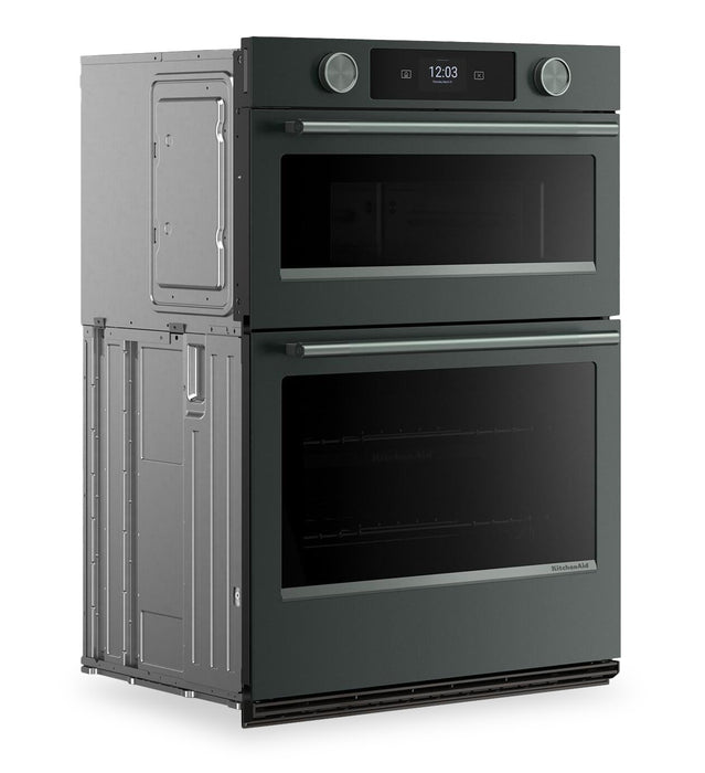 Four mural combiné intelligent électrique KitchenAid de 30 po - genévrier - KOEC730SJP